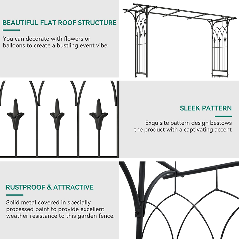Metal Garden Branches Garden Arch Trellis For Climbing Plants Outdoor Backyard Lawn Wedding Arch For Ceremony Decoration